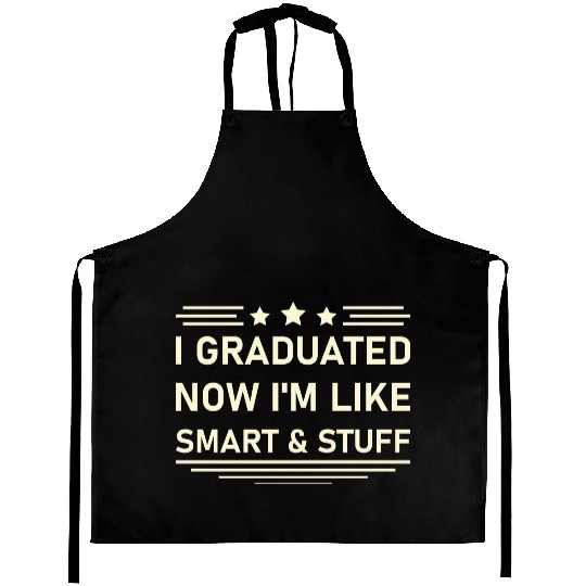 Funny College High School Graduation Gift Senior Aprons