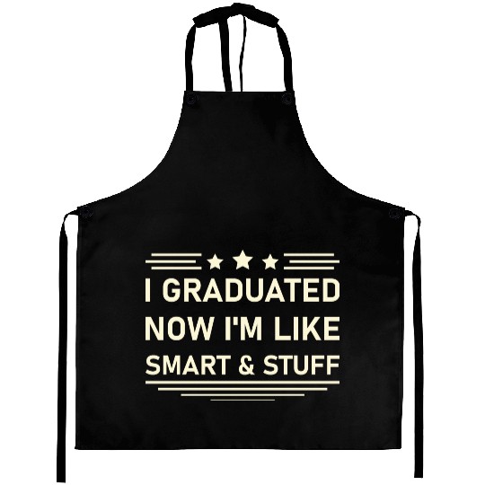 Funny College High School Graduation Gift Senior Aprons