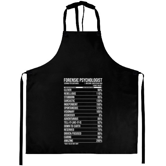 Forensic Psychologist Daily Value Aprons