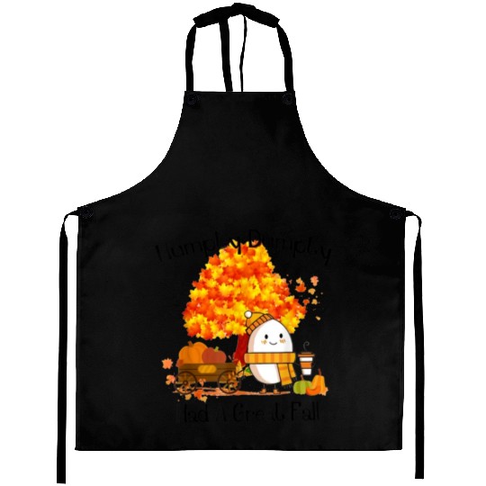 Humpty Dumpty Had A Great Fall Thanksgiving Autumn Aprons