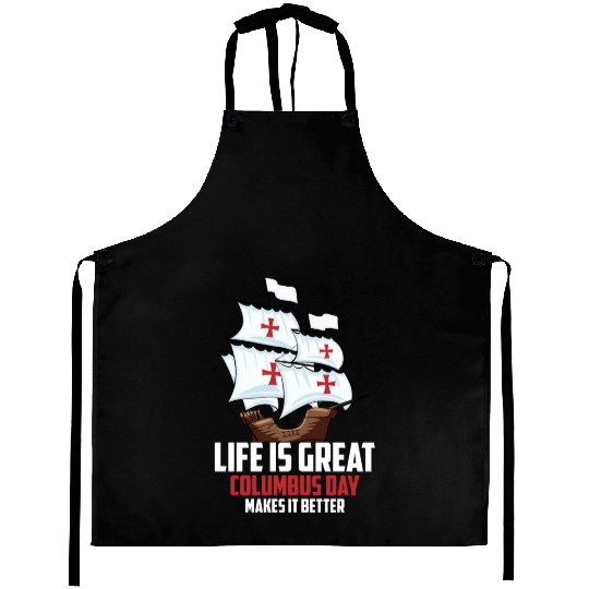 Columbus Day 1492 Aprons