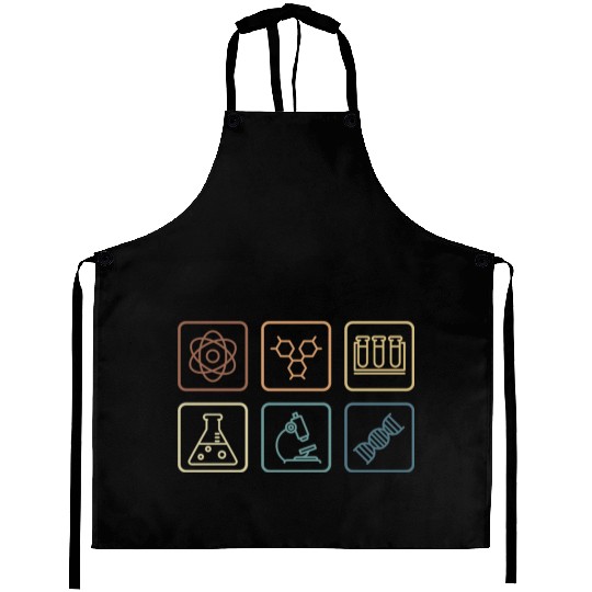 Chemistry Teacher Microbiologist Gift Aprons
