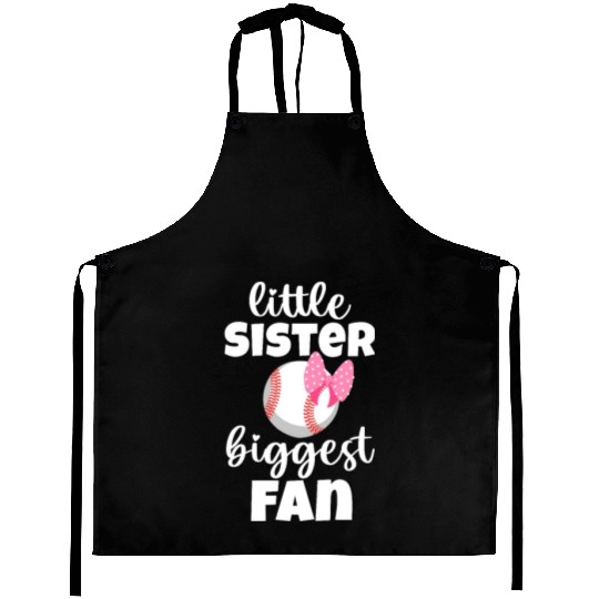 Little Sister Biggest Fan, Baseball Aprons