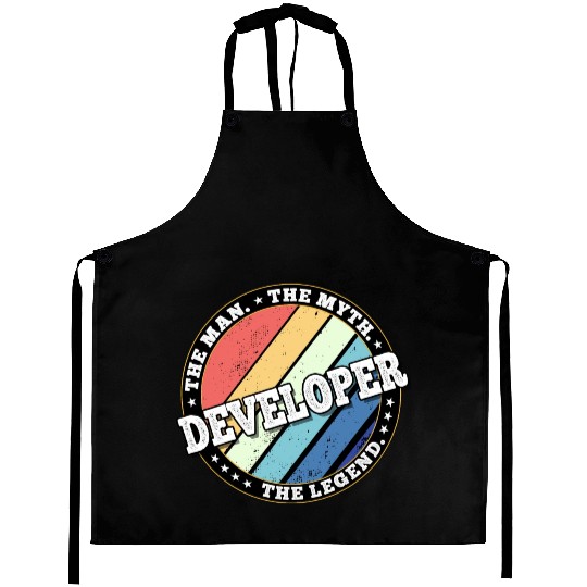 Developer. The man. The myth. The legend. Aprons