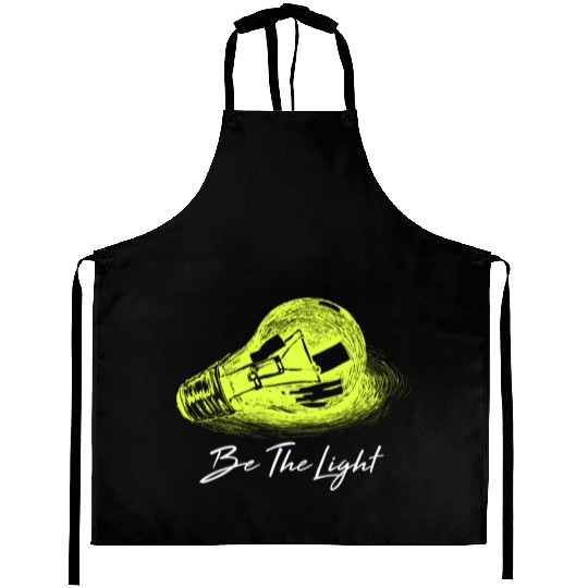 Be The Light Lamp Aprons