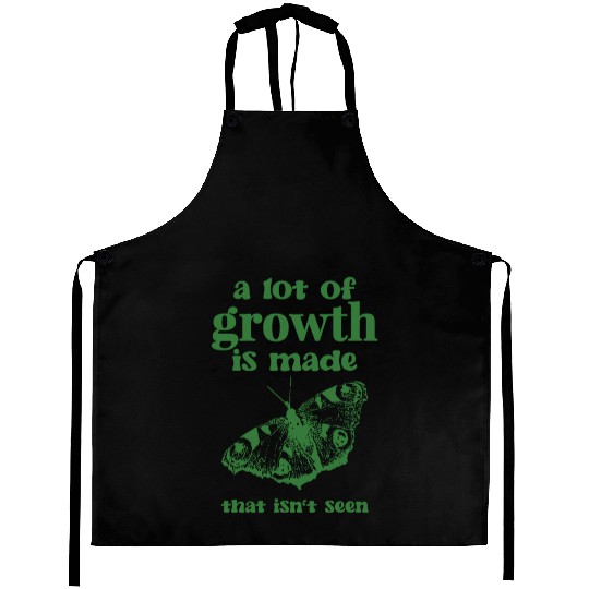 Self Growth | Butterfly Aprons green