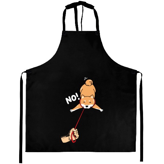 Shiba Inu Japanese Dog Lover Puppy Paw Love Aprons