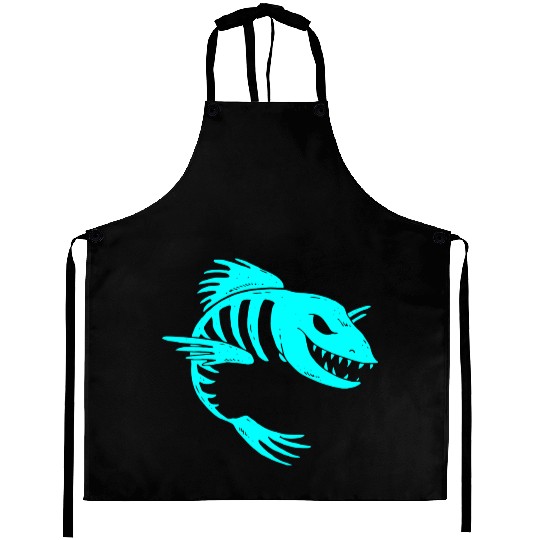 Fish Skeleton Aprons