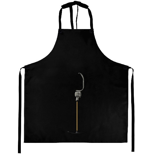 Anchor lift T-Bar lift winter ski slope skiing Aprons