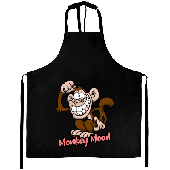 Monkey Mood Aprons