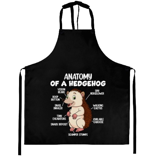 Anatomy Of A Hedgehog Aprons