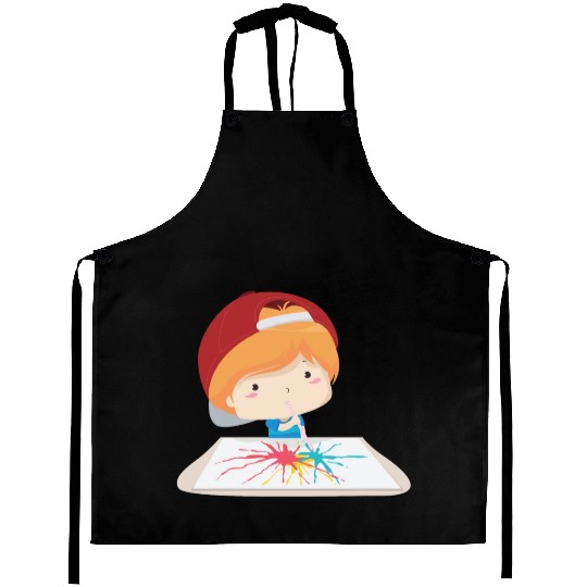 Painting design Aprons