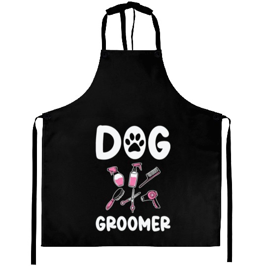 Dog Groomer Canine Grooming Hygiene Aprons
