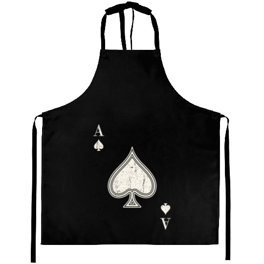 Ace Of Spades Blackjack Cards Poker 21 Aprons