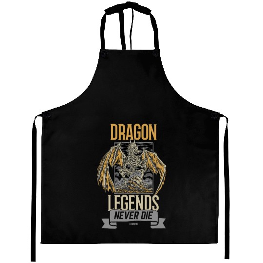 Dragon Legends Never Die Aprons