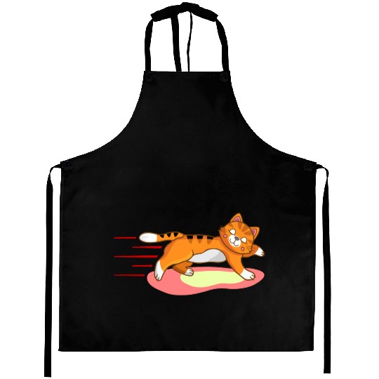 Fat cat Running Aprons