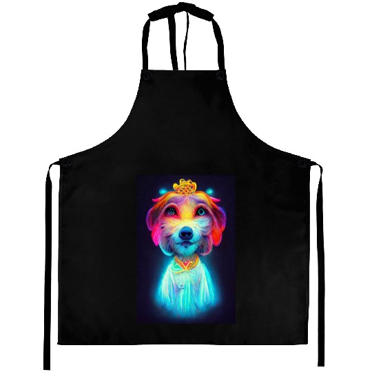 Angel Dog 027 Aprons