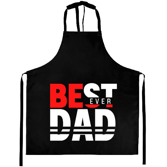 Best Dad ever Fathers Day Idea Aprons