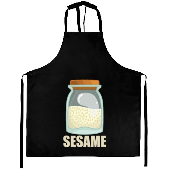 Sesame Spice Flavor Food Cooking Aprons