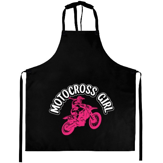 Dirtbike Girl Supercross Girl Off-road Enduro Moto Aprons