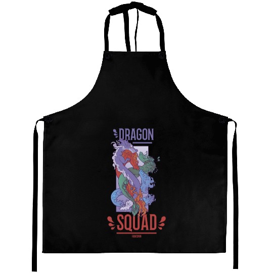 Dragon Squad Aprons