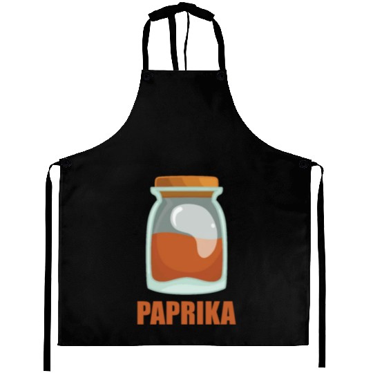 Paprika Spice Flavor Food Cooking Aprons