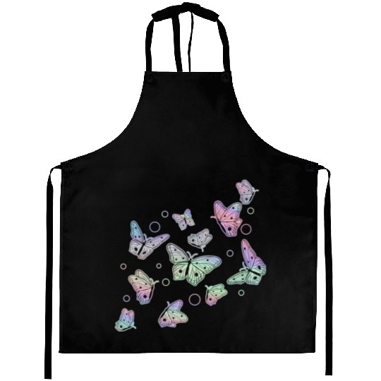 Butterfly Women Girls Butterflies Aprons