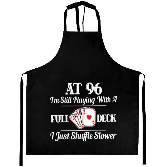 Funny 96Th Birthday 96 Year Old Cards Aprons