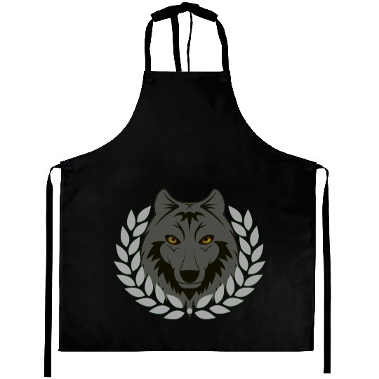 alpha wolf Aprons