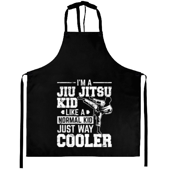 Funny BJJ & MMA Design Brazilian Jiu Jitsu Practit Aprons