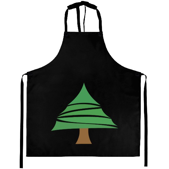 Christmas tree Aprons
