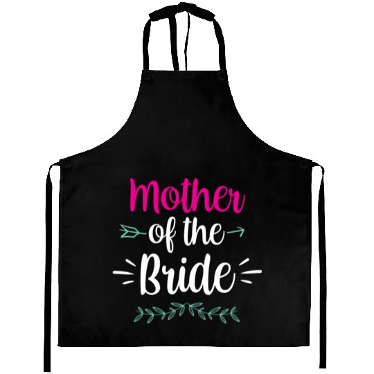 Mother Of The Bride Bachelorette Party Wedding Aprons