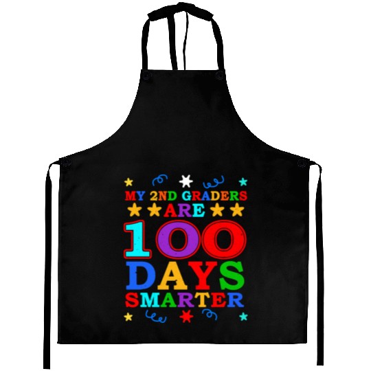 100th Day 2nd Grade Teacher 100 Days Of School Aprons