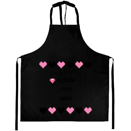 K pop design art 3 Aprons