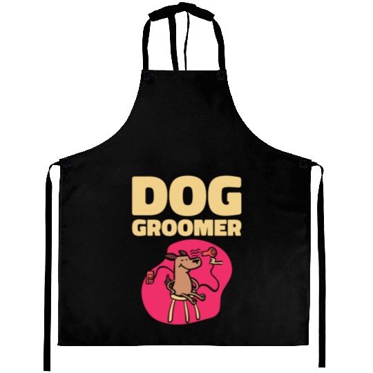 Dog Groomer Canine Grooming Hygiene Aprons