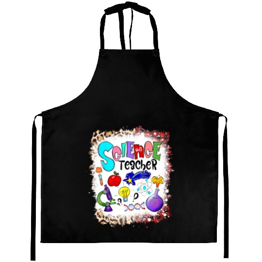 I Love Science Funny Science Teacher Lab Chemistry Aprons