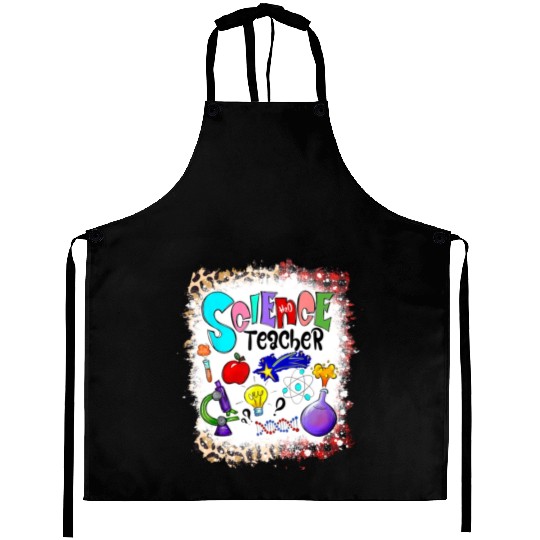 I Love Science Funny Science Teacher Lab Chemistry Aprons