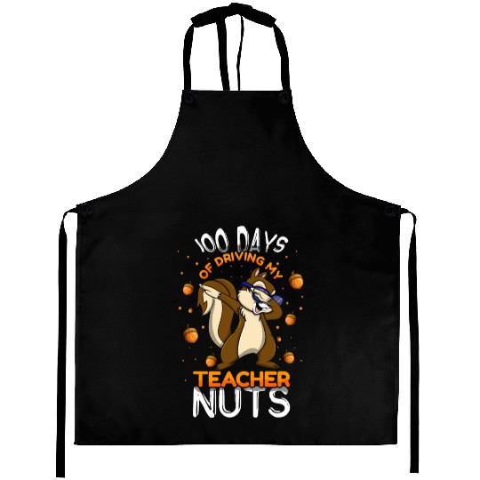 Student 100th Day Teacher Nuts 100 Days Of School Aprons