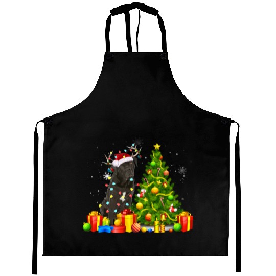 Cane Corso Christmas Dog Lover Xmas Santa Aprons
