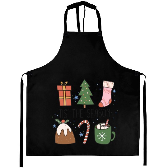 Tis the Season Christmas Aprons