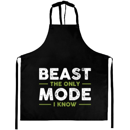 BEAST The Only Mode I Know Aprons