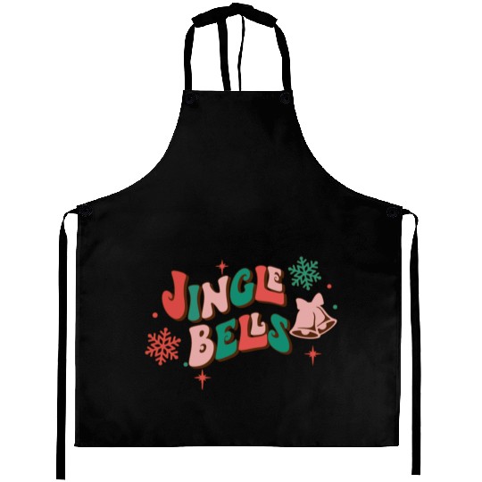 Jingle Bells Christmas Aprons