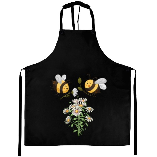 Marguerites Daisy Summer Daisies Flower Garden Aprons