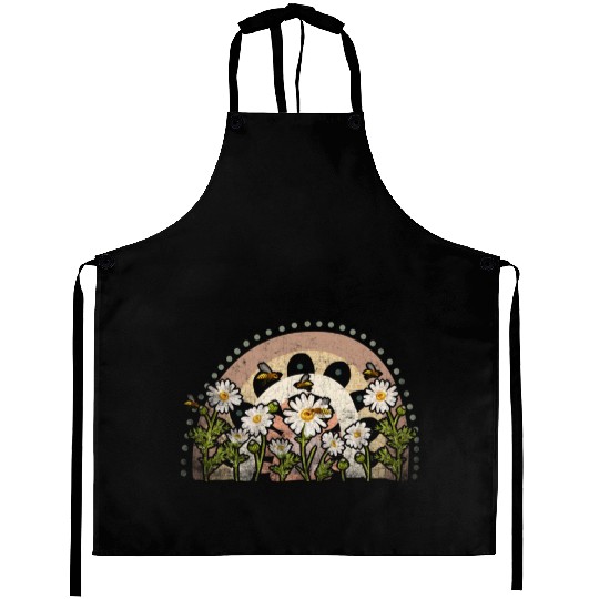 Marguerites Daisy Summer Daisies Flower Garden Aprons