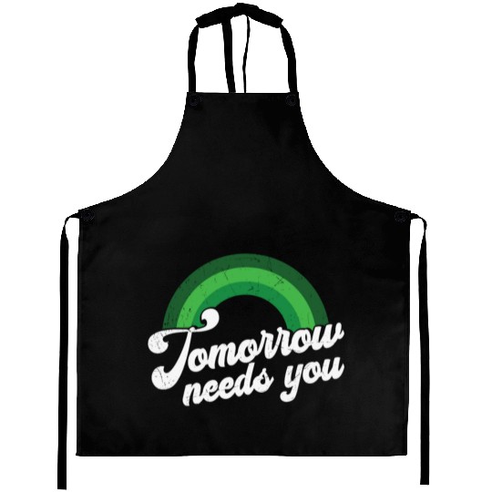 Rainbow Mental Health Tomorrow Needs You Aprons