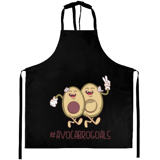 Sibling Big Brother Avocado Goals Hilarious Puns Aprons