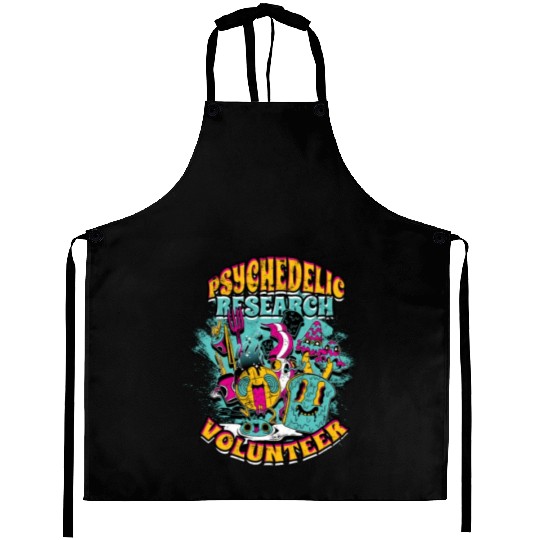 Psychedelic Research Volunteer - psychedelic Aprons