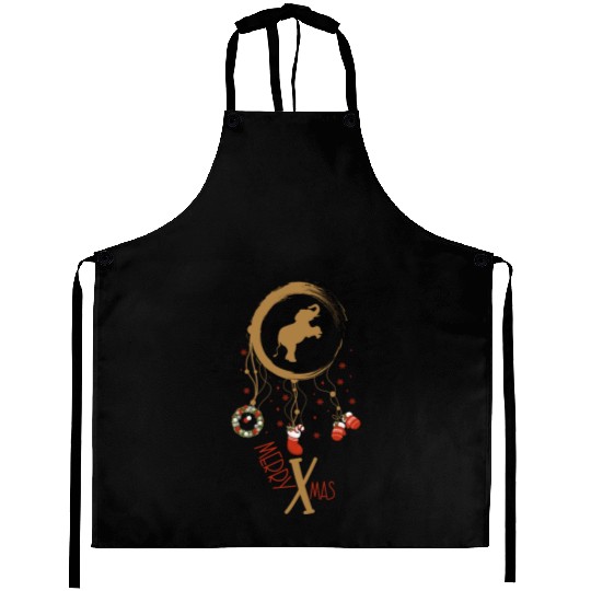 Winter dreamcatcher Christmas Elephant Aprons