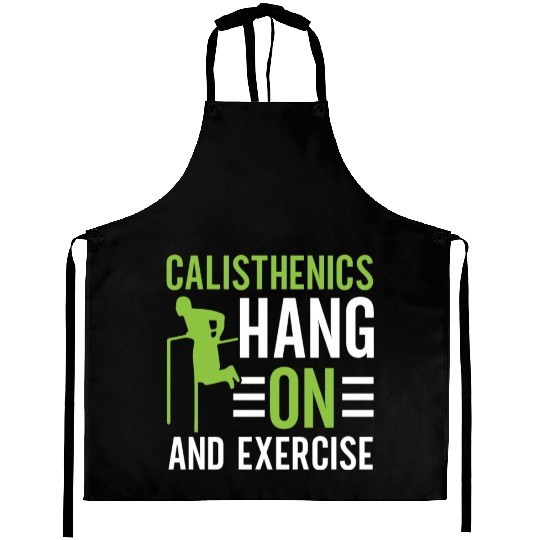 Hang On And Exercise Fitness Workout Calisthenics Aprons