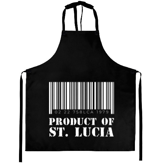 Product of St. Lucia (White) Aprons